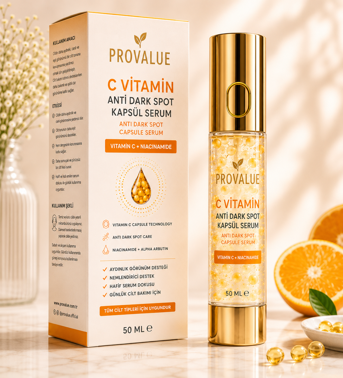 C Vitamini Kapsül Serum